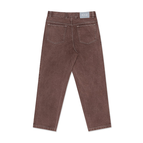 Polar 93! Denim Pants Pantalon - Brownstone - Streetart.fr