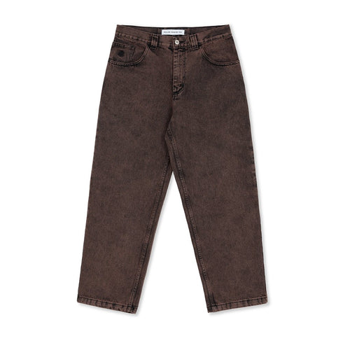 Polar 93! Denim Pants Pantalon - Mud Brown - Streetart.fr