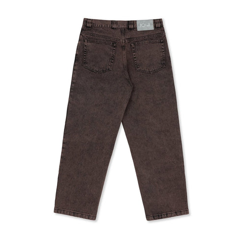Polar 93! Denim Pants Pantalon - Mud Brown - Streetart.fr