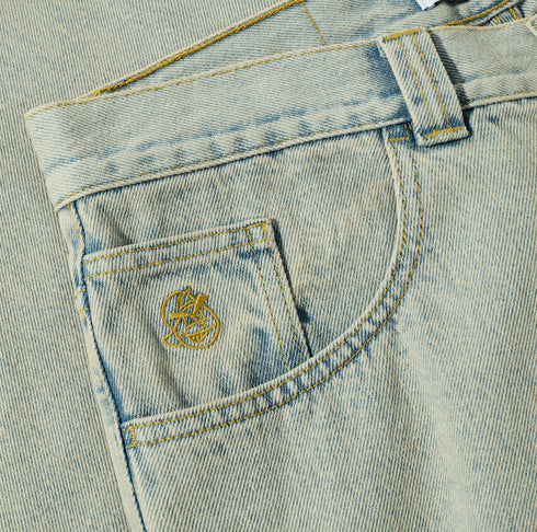 Polar 93 Pants - Dirty Light Blue - Streetart.fr