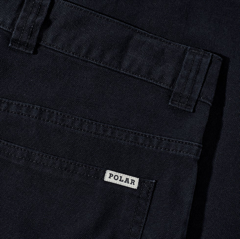 Polar 93 Work Shorts - Black - Streetart.fr