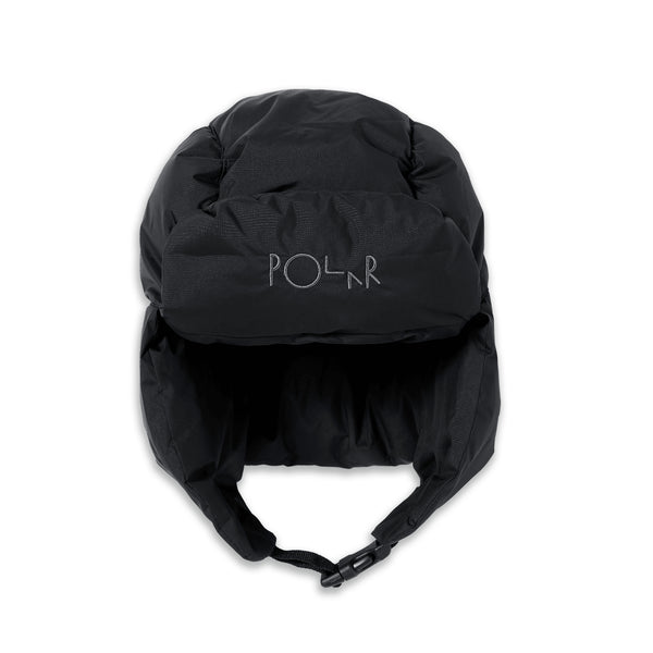 Polar Ailu Puffer Hat - Black — bonnet Polar Skate Co.