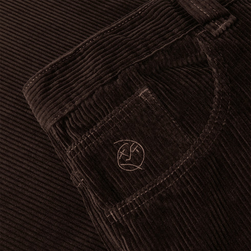 Polar Big Boy Cord Pantalon - Chocolate - Streetart.fr