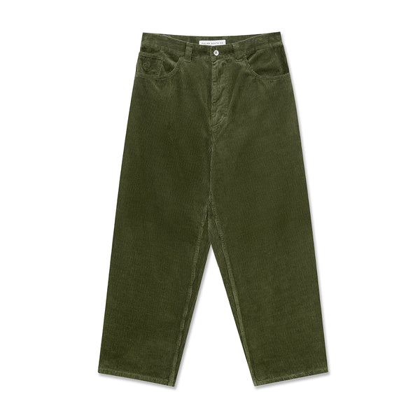 Polar Big Boy Cord Pantalon - Uniform Green - Streetart.fr