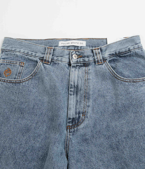 Polar Big Boy Jeans - Heavy Washed Blue - Streetart.fr