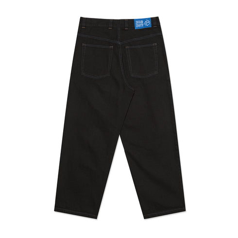 Polar Big Boy Jeans Pantalon - Black / Blue Stiching - Streetart.fr