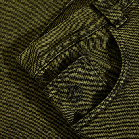 Polar Big Boy Jeans Pantalon - Green / Black - Streetart.fr