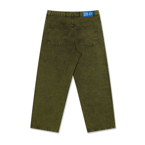Polar Big Boy Jeans Pantalon - Green / Black - Streetart.fr