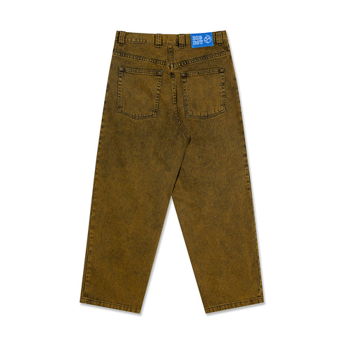 Polar Big Boy Jeans Pantalon - Yellow Black - Streetart.fr
