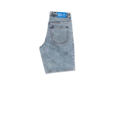 Polar Big Boy Shorts - Heavy Washed Blue - Streetart.fr