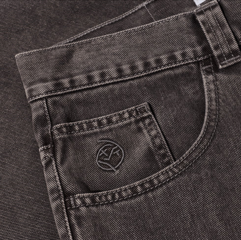 Polar Big Boy Shorts - Washed Grey - Streetart.fr