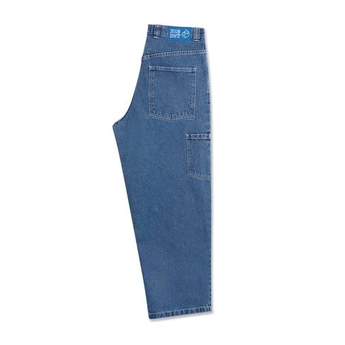Polar Big Boy Work Pantalon - Blue Wash - Streetart.fr