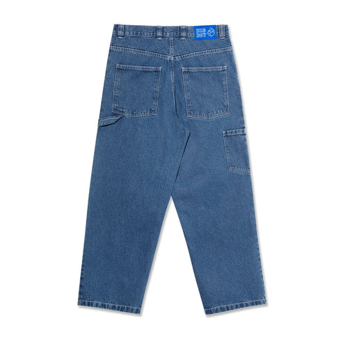 Polar Big Boy Work Pantalon - Blue Wash - Streetart.fr
