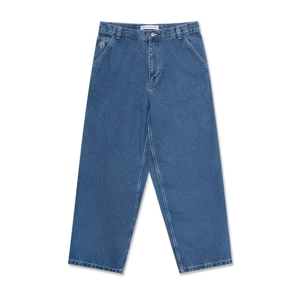 Polar Big Boy Work Pantalon - Blue Wash - Streetart.fr