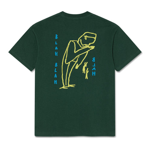Polar Blah Blah Blah T-Shirt - Dark Green - Streetart.fr