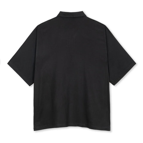 Polar Bowling Shirt Double P Chemise - Black / White - Streetart.fr