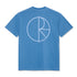 Polar Ciontrast Stroke Logo T-Shirt - French Blue - Streetart.fr