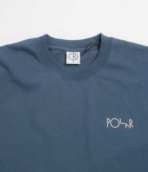 Polar Contrast Stroke Logo - Grey Blue - Streetart.fr