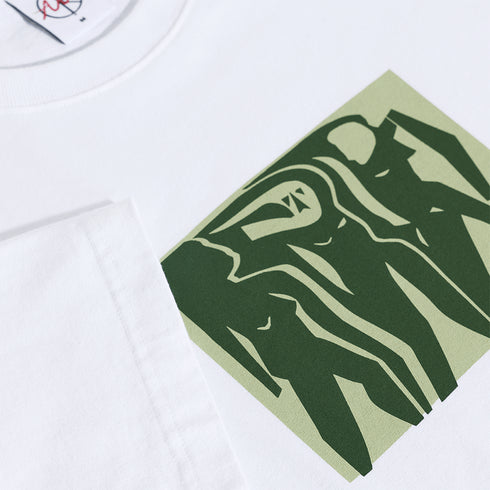 Polar Cut Out T-shirt - White - Streetart.fr