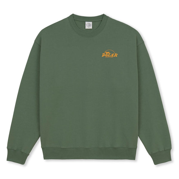 Polar Dave Crewneck Dreams Sweatshirt - Jade Green - Streetart.fr