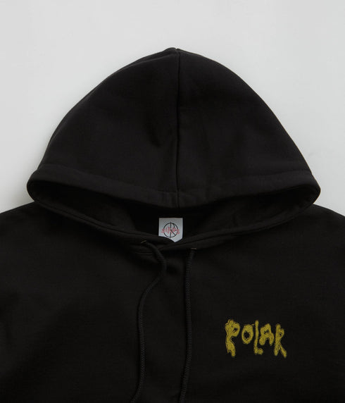 Polar Dave Hoodie Bear - Black - Streetart.fr