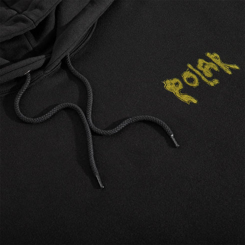 Polar Dave Hoodie Bear Sweat A Capuche - Black - Streetart.fr