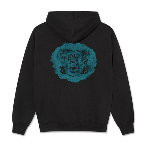 Polar Dave Hoodie Bear Sweat A Capuche - Black - Streetart.fr