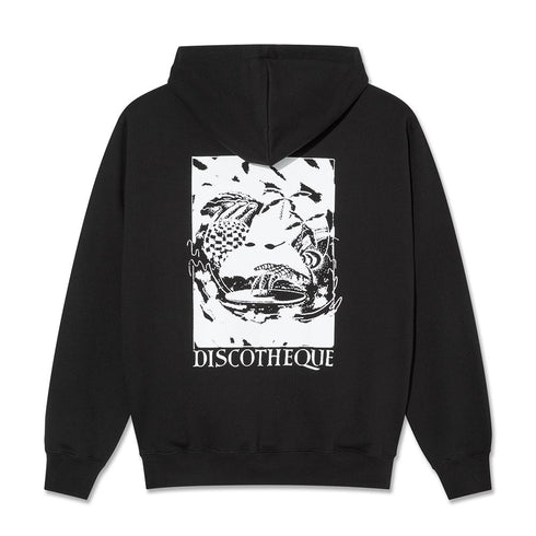 Polar Dave Hoodie Discotheque Sweat A Capuche - Black - Streetart.fr