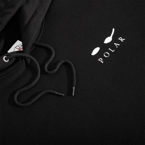 Polar Dave Hoodie Discotheque Sweat A Capuche - Black - Streetart.fr