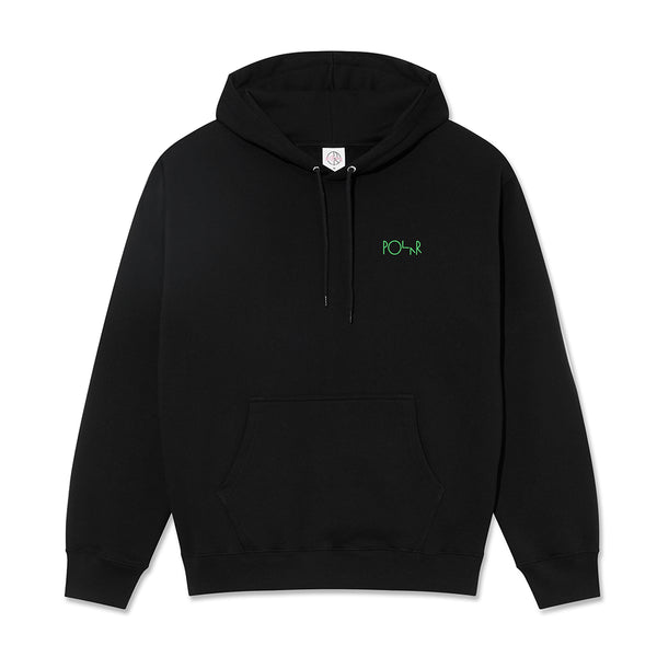 Polar Dave Hoodie Fill Logo Sweat A Capuche - Ourselves Collage Black - Streetart.fr