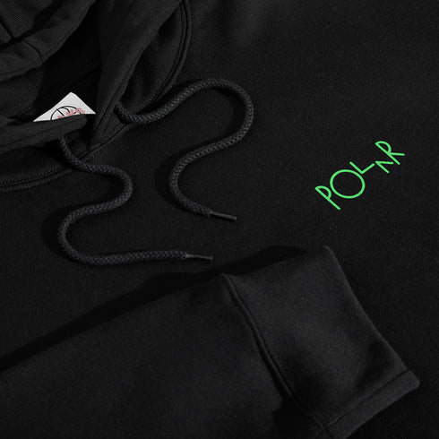 Polar Dave Hoodie Fill Logo Sweat A Capuche - Ourselves Collage Black - Streetart.fr