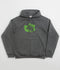 Polar Dave Hoodie Metal Logo - Graphite - Streetart.fr