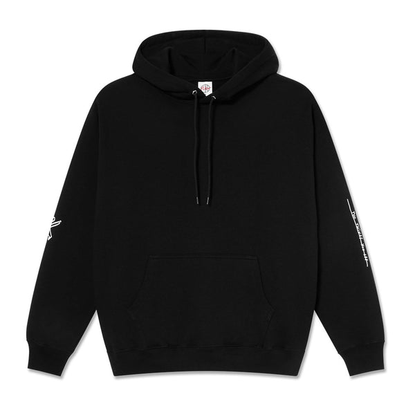 Polar Dave Hoodie Sad At Times Sweat A Capuche - Black - Streetart.fr