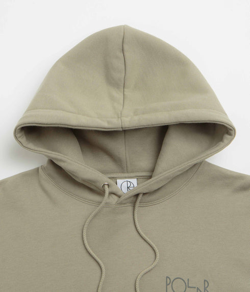 Polar Dave Hoodie Stroke Logo - Vetiver - Streetart.fr