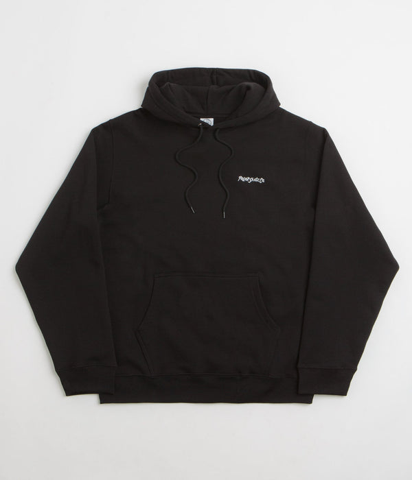 Polar Dave Hoodie Surf Logo - Black — sweat à capuche Polar Skate Co.