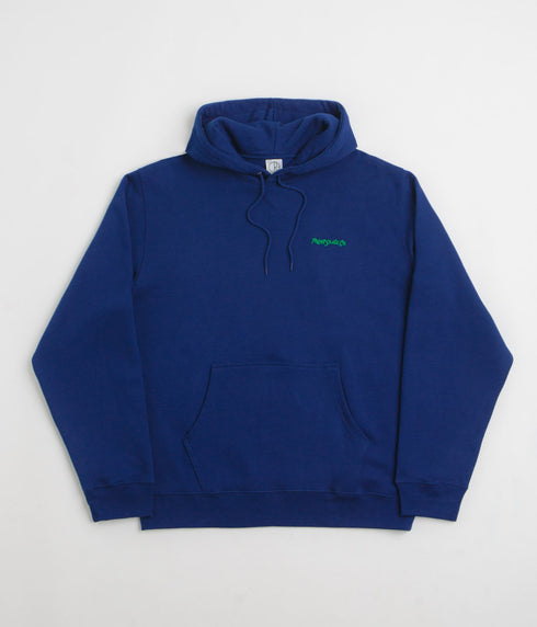 Polar Dave Hoodie Surf Logo - Deep Royal Blue - Streetart.fr