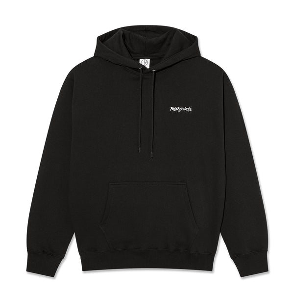 Polar Dave Hoodie Surf Logo Sweat A Capuche - Black - Streetart.fr