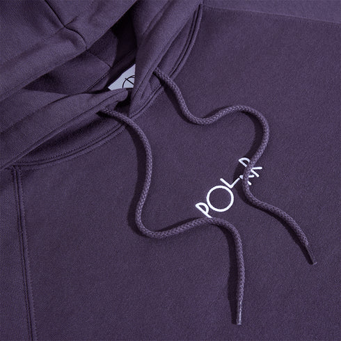 Polar Default Hoodie Sweat A Capuche - Dark Violet - Streetart.fr