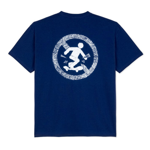 Polar Don't Play T - Shirt Deep Royal Blue - Streetart.fr