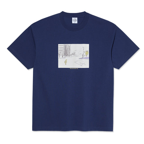 Polar Downtown T-Shirt - Dark Blue - Streetart.fr