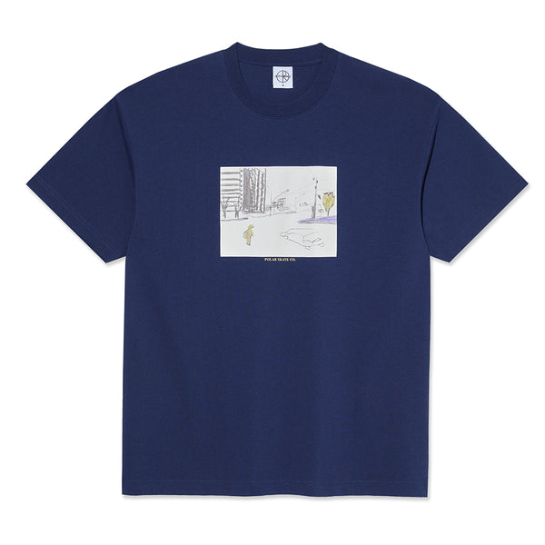 Polar Downtown T-Shirt - Dark Blue - Streetart.fr