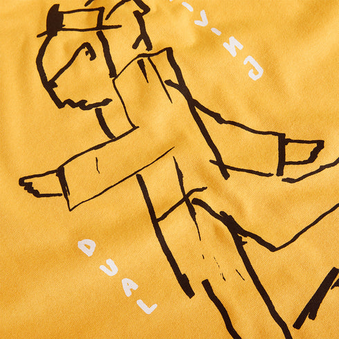 Polar Dual Living T-Shirt - Yellow - Streetart.fr