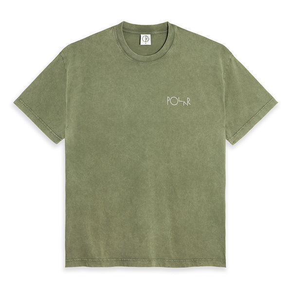 Polar Fade T-Shirt - Army Green — Polar Skate Co.