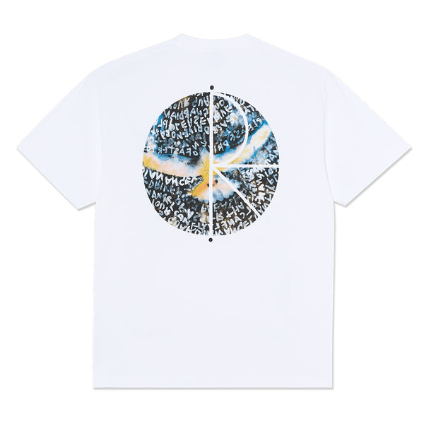 Polar Fill Logo Searching For Peace T-shirt - White - Streetart.fr