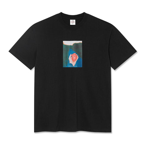 Polar Heart In Hand T-Shirt - Black - Streetart.fr