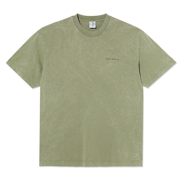 Polar Iotit Acid T-shirt - Army Green - Streetart.fr