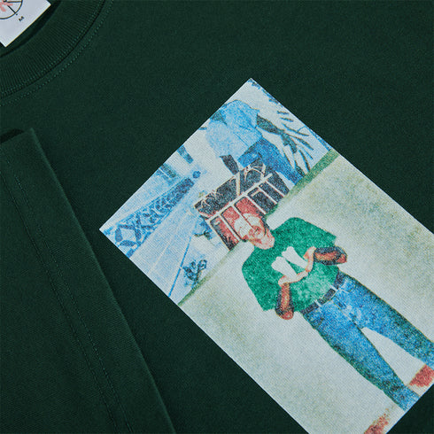 Polar Jeans Teeth T-Shirt - Dark Green - Streetart.fr