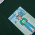 Polar Jeans Teeth T-Shirt - Dark Green - Streetart.fr