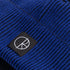 Polar Lines Merino Beanie - Egyptian Blue / Black — vue 3