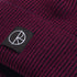 Polar Lines Merino Beanie - Wine / Navy — vue 3